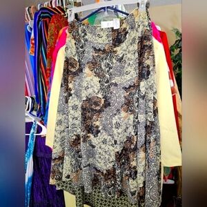 EMMA JAMES CLASSY QUALITY 2 PIECE REVERSIBLE SKIRT SET PLUS SIZE 18